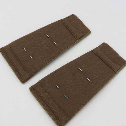 Pair of SADF Lieutenant step - outs rank epaulettes