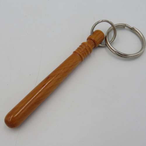 Miniature police baton keyring