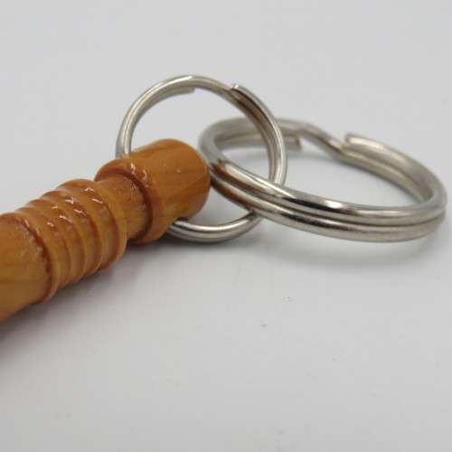 Miniature police baton keyring