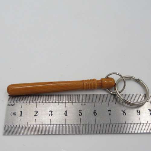 Miniature police baton keyring