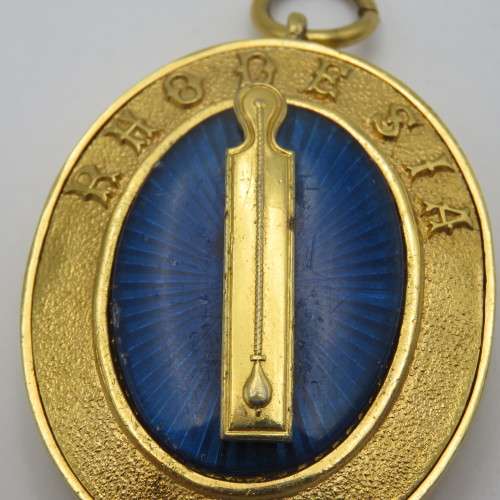 Masonic Rhodesia collar jewel
