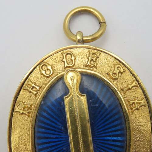 Masonic Rhodesia collar jewel