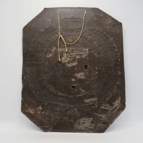 Vintage South Africa Engineers corps metal plate - no center