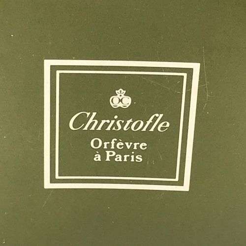 Vintage Chrisofle silverplated cake server in box