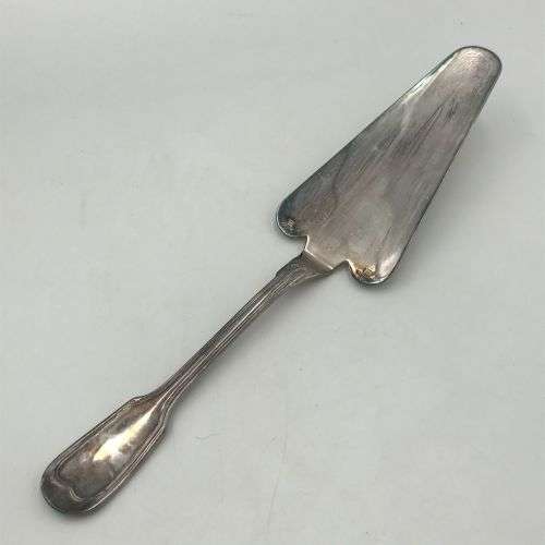 Vintage Chrisofle silverplated cake server in box