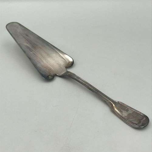 Vintage Chrisofle silverplated cake server in box