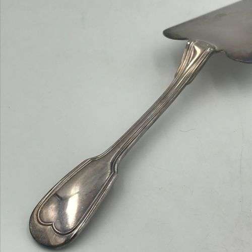 Vintage Chrisofle silverplated cake server in box