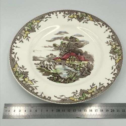 Vintage Crown Clarence Byron display plate