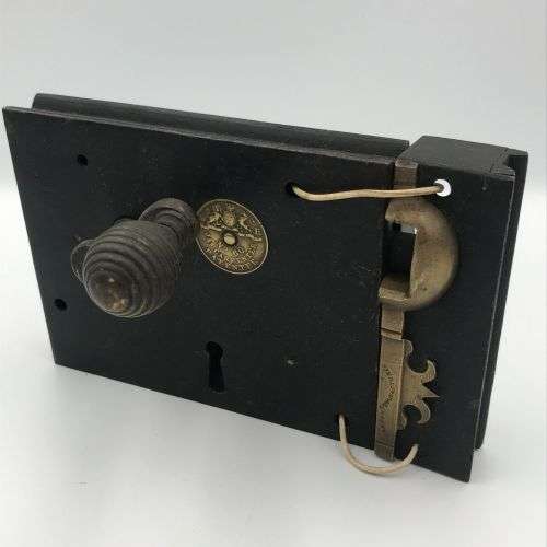 Antique J,A Carpenter No.60 door lock