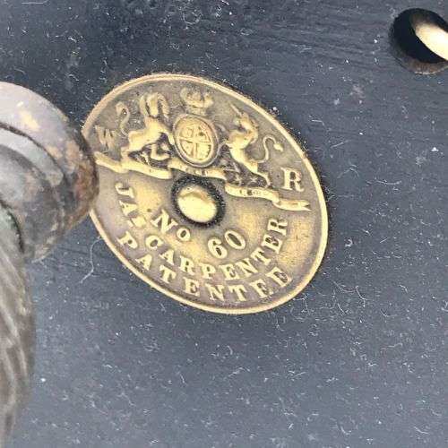 Antique J,A Carpenter No.60 door lock