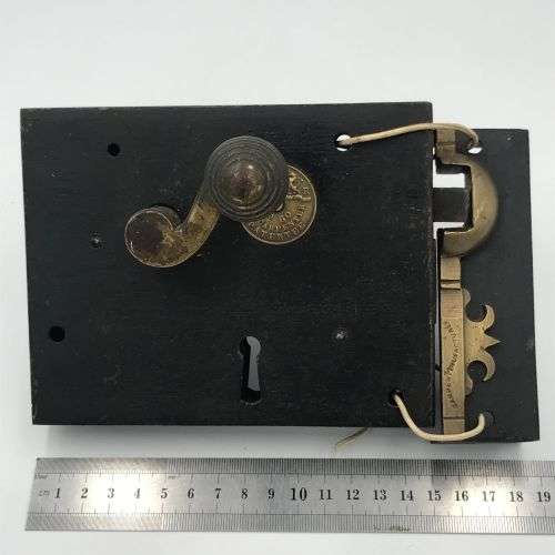 Antique J,A Carpenter No.60 door lock