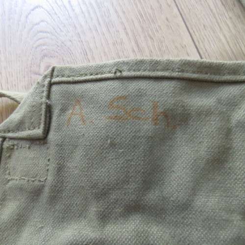 SADF webbing backpack