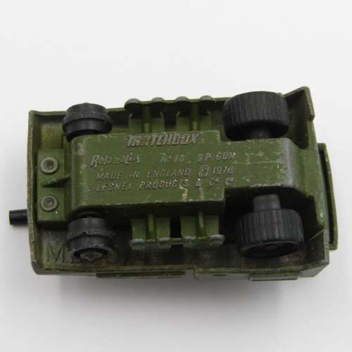 Matchbox #70 Rolamatics SP Gun toy car tank