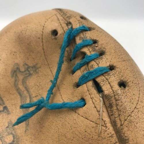 Vintage South African school Bok rugby ball