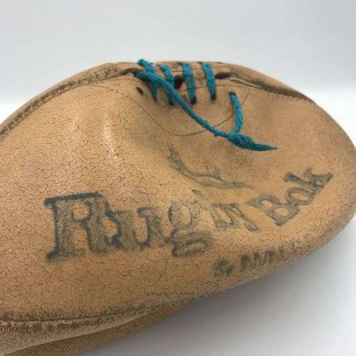 Vintage South African school Bok rugby ball