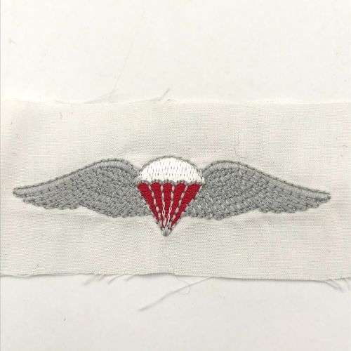 SADF Parachute freefall cloth wing - made by Veterans