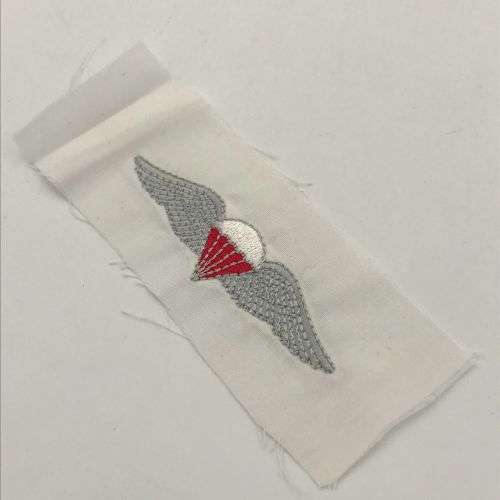 SADF Parachute freefall cloth wing - made by Veterans