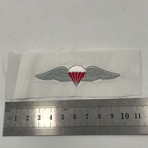 SADF Parachute freefall cloth wing - made by Veterans