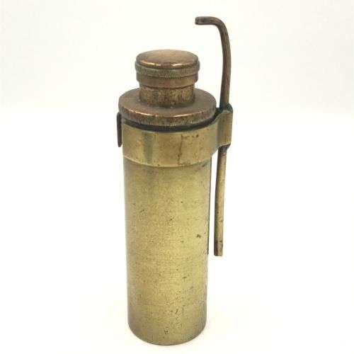 Antique brass plumbers blow lamp