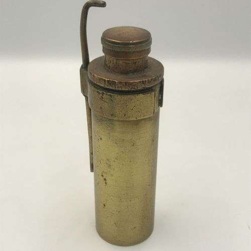 Antique brass plumbers blow lamp