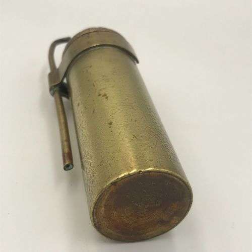 Antique brass plumbers blow lamp