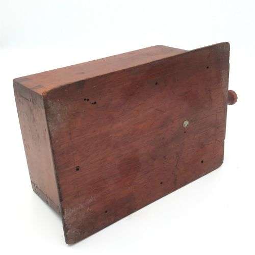 Vintage cigarette dispenser wooden box