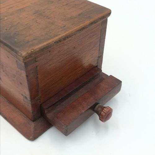 Vintage cigarette dispenser wooden box