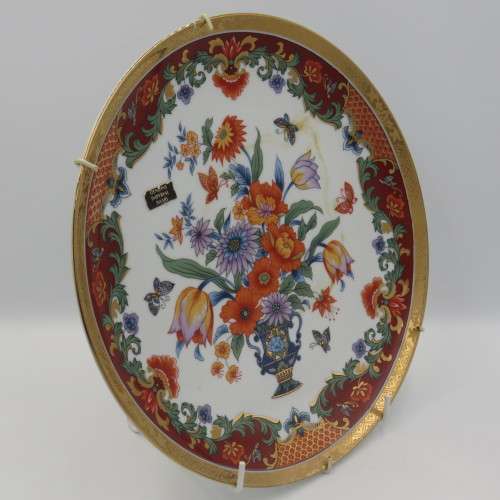 Genuine Imperial Imari hanging plate - Size 26 cm / diameter