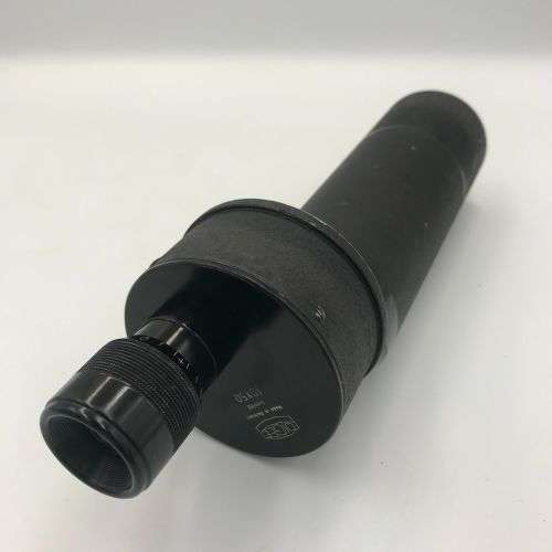 Vintage Oigee 10 x 50 military spotting scope with markings