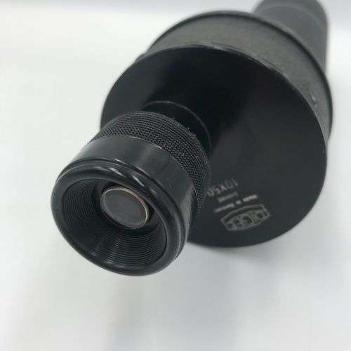 Vintage Oigee 10 x 50 military spotting scope with markings
