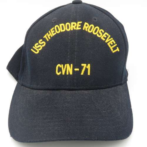 Original USS Theodore Roosevelt CVN-71 aircraft carrier cap