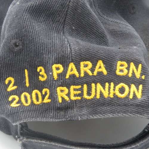 SA Army 2/3 Parachute battalion 2002 Reunion cap - belonged to s/sgt JF vd Merwe