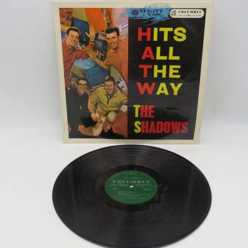 Columbia LP The Shadows Hits all the way 33 JSX 47 original - excellent condition