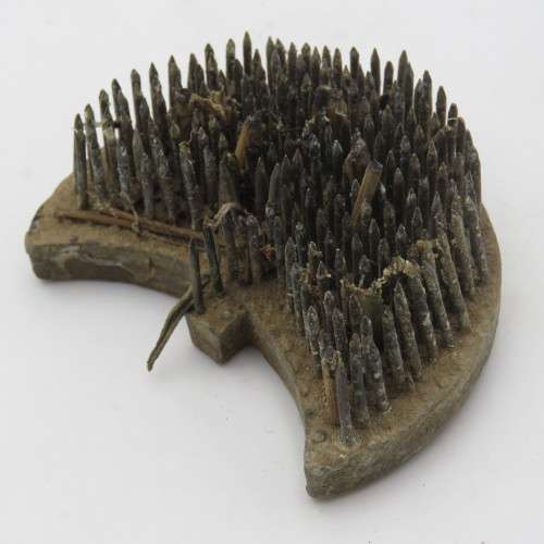 Pair of vintage plant spikes