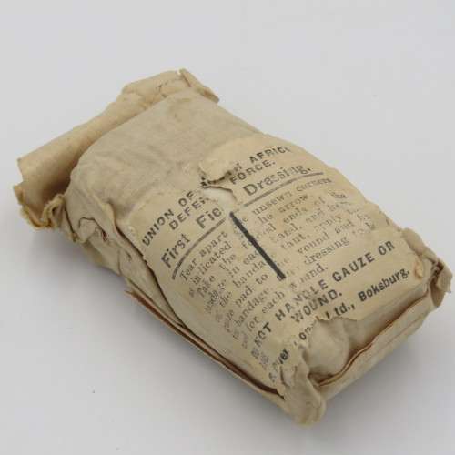 WW2 SA Union Defence Force first field dressing