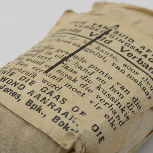 WW2 SA Union Defence Force first field dressing