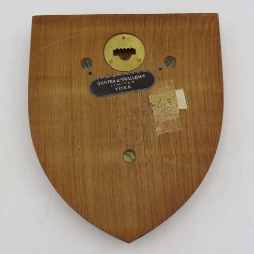 Cambridge University coat of arms wall plaque