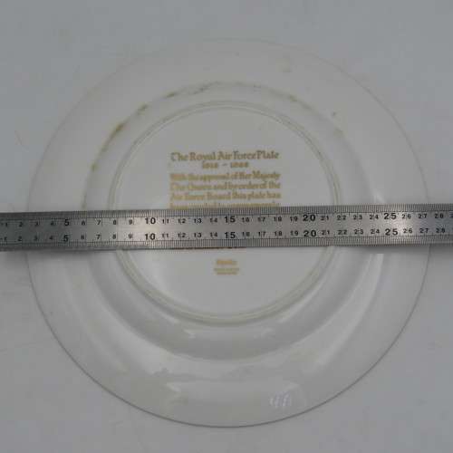 Spode Royal Air Force 1918-1968 porcelain plate - #2621 of 5000