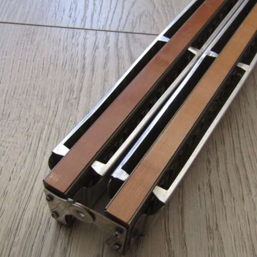 Vintage Hohner model 267 double decker 48 Chord harmonica - rarely seen