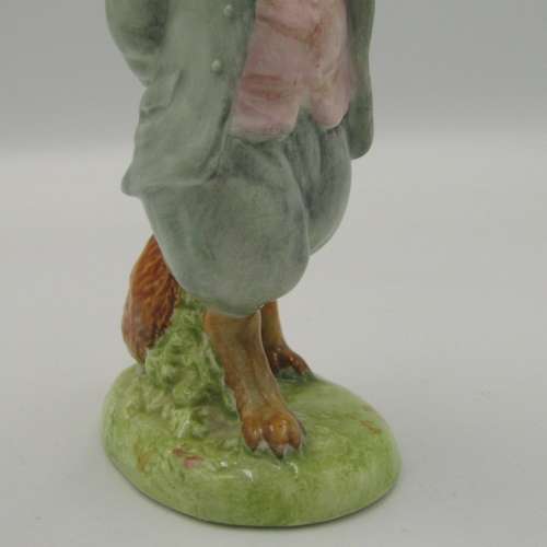 Beswick Beatrix Potter`s Foxy Whiskered Gentleman porcelain figurine