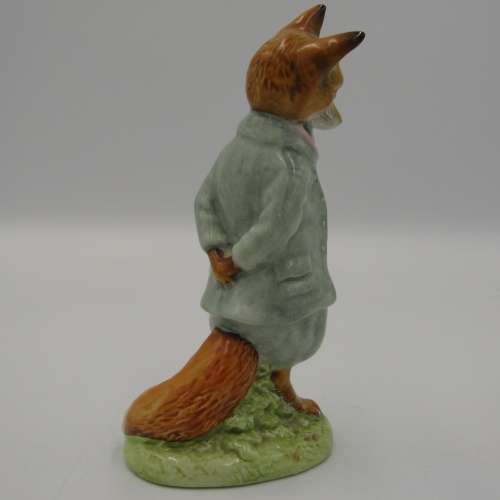 Beswick Beatrix Potter`s Foxy Whiskered Gentleman porcelain figurine