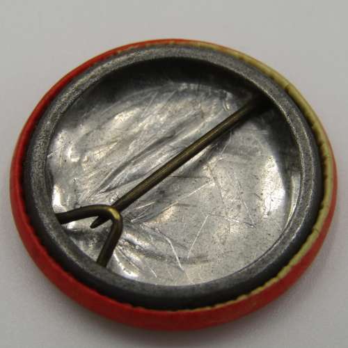 American Swiss watch children`s Road safety League tinnie lapel badge