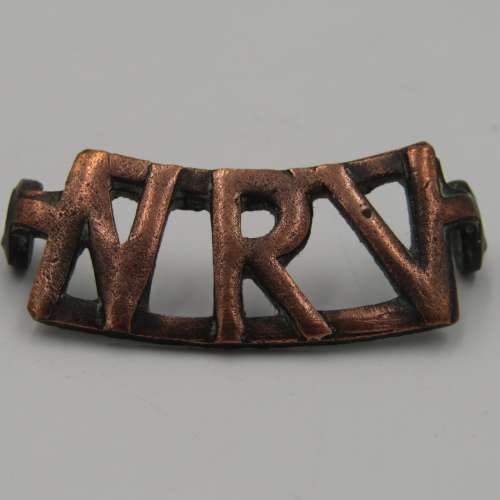 National Reserve Volunteers shoulder title