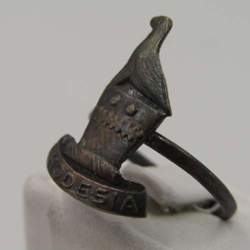 Custom made Rhodesia ring