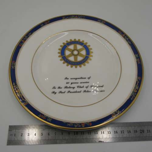 Royal Doulton Cathay Rotary International porcelain plate