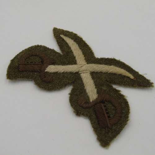 Brittish PT Instructor cloth badge