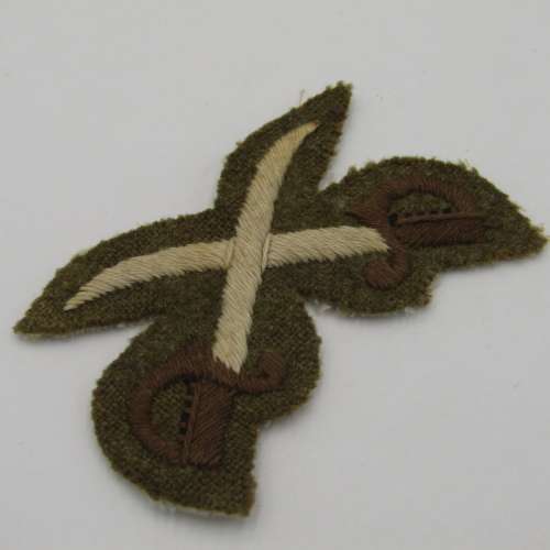 Brittish PT Instructor cloth badge