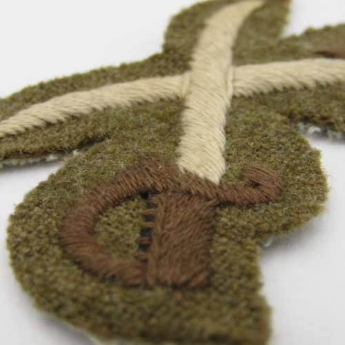 Brittish PT Instructor cloth badge