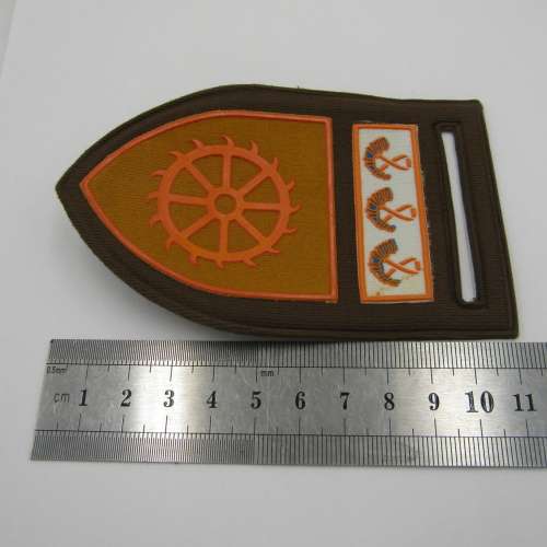 Pair of SADF Regiment de Wet tupperware flashes with OFS command bar