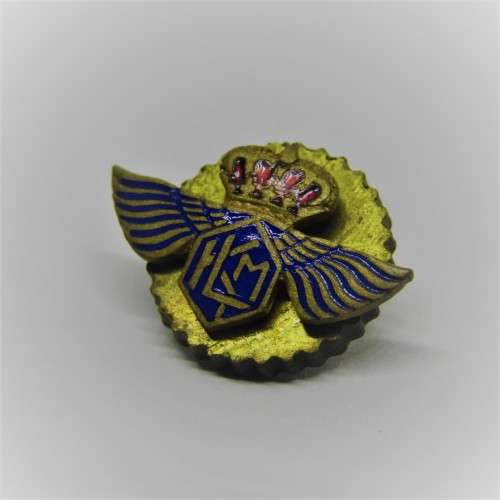 Vintage KLM Airways pin badge